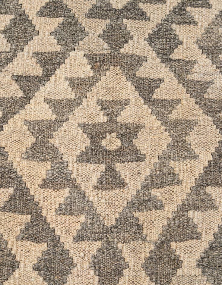 Detail image of 5' 3 x 6' 7  Hand Woven Kilim Maymana Wool Rug
