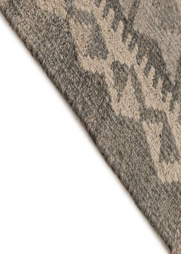 6' 9 x 9' 7 Hand Woven Kilim Maymana Wool Rug