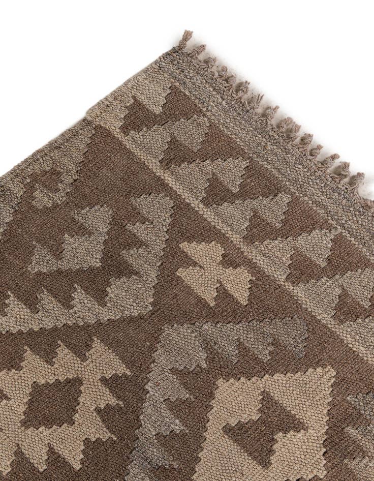 Detail image of 6' 10 x 10' 1  Hand Woven Kilim Maymana Wool Rug