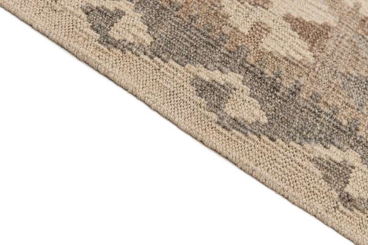 6' 9 x 9' 10 Hand Woven Kilim Maymana Wool Rug