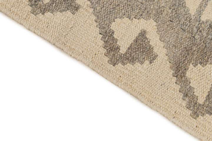 3' 4 x 5' 1 Hand Woven Kilim Maymana Wool Rug