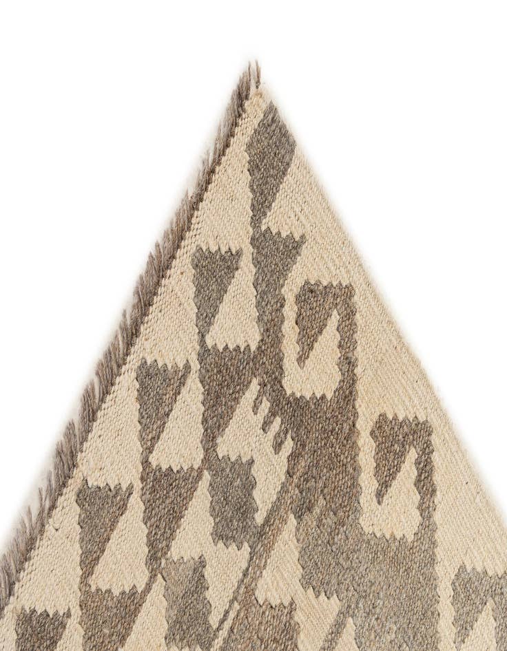 Detail image of 3' 4 x 5' 1  Hand Woven Kilim Maymana Wool Rug