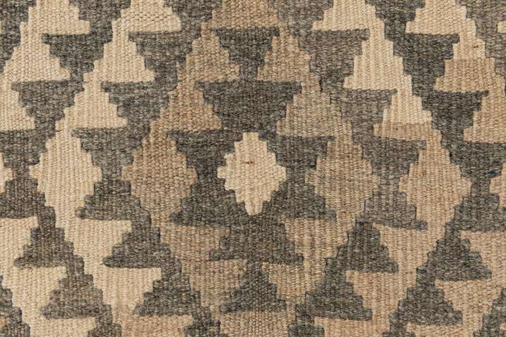 3' 5 x 5' 6 Hand Woven Kilim Maymana Wool Rug
