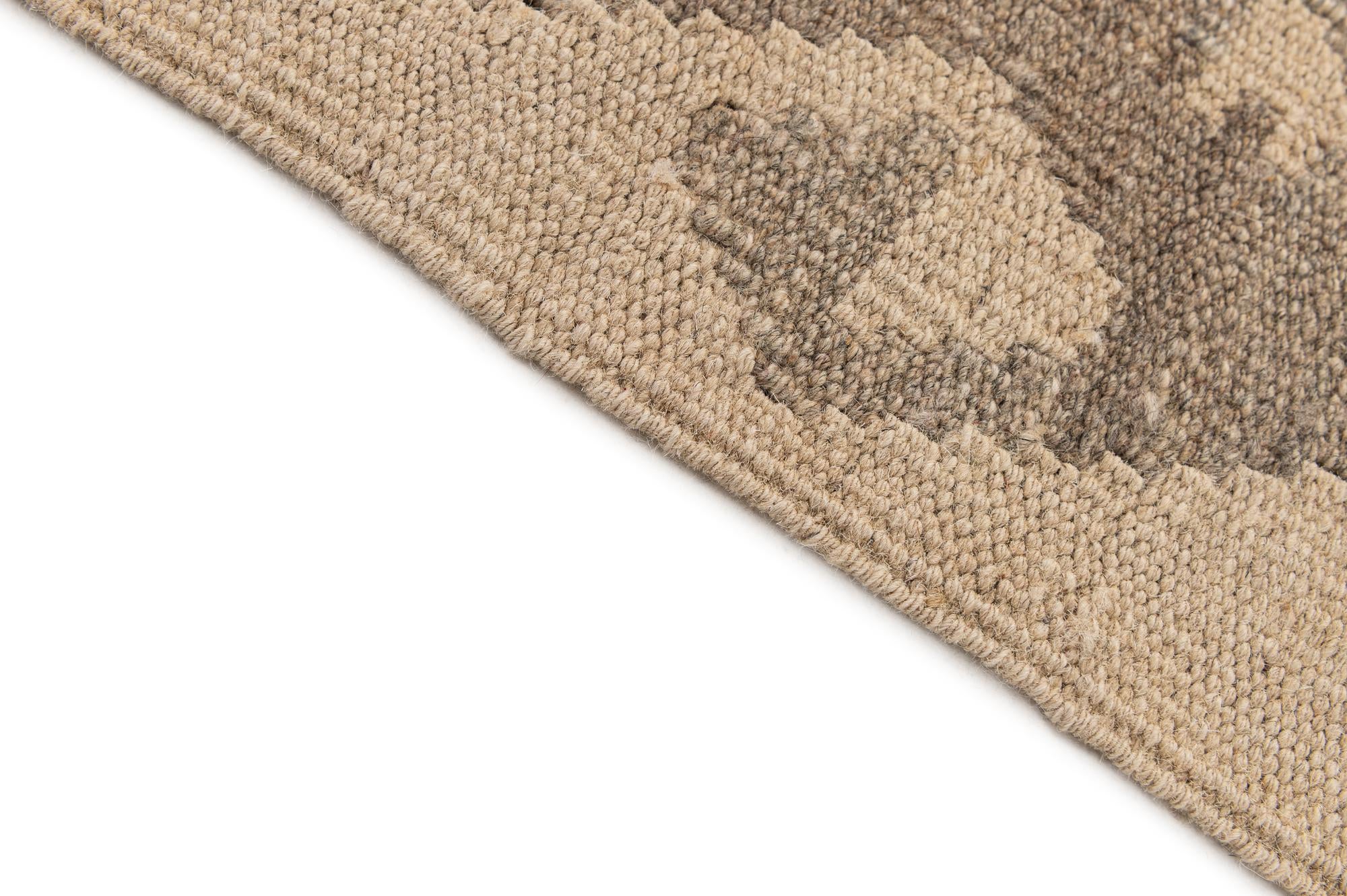 3' 6 x 5' 3 Hand Woven Kilim Maymana Wool Rug