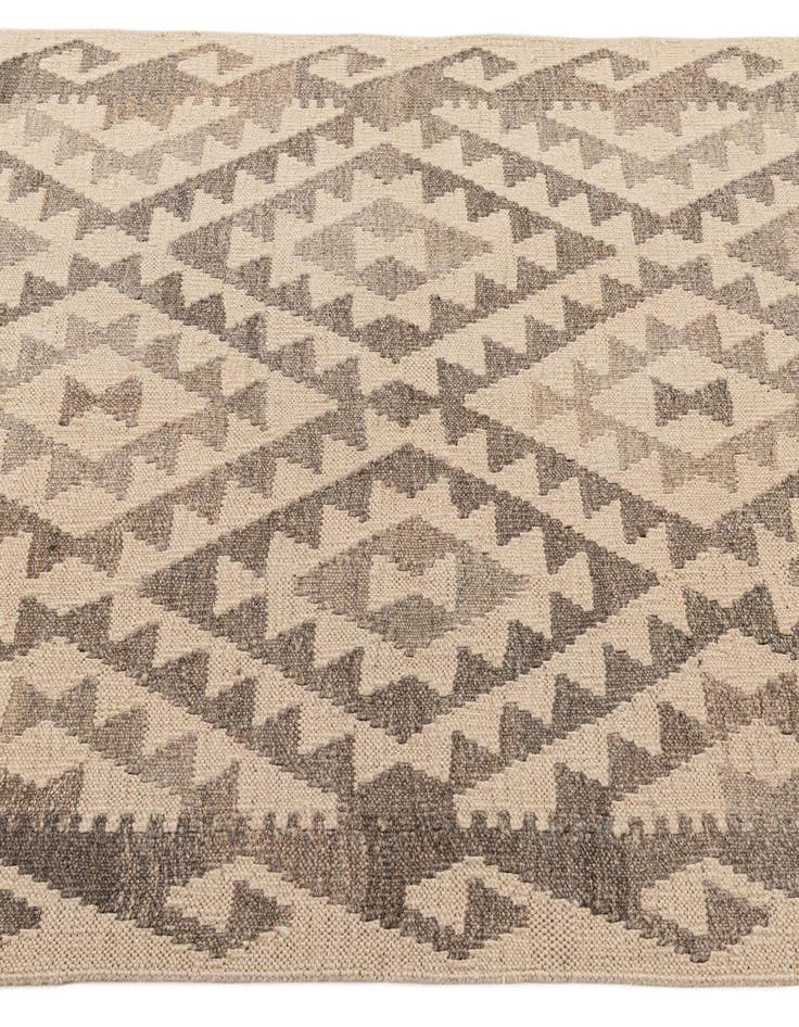 Detail image of 3' 5 x 5' 1  Hand Woven Kilim Maymana Wool Rug