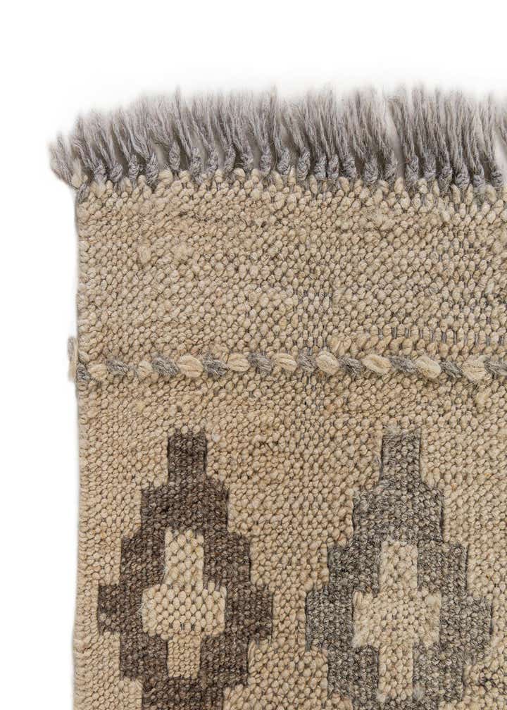 6' 10 x 9' 10 Hand Woven Kilim Maymana Wool Rug