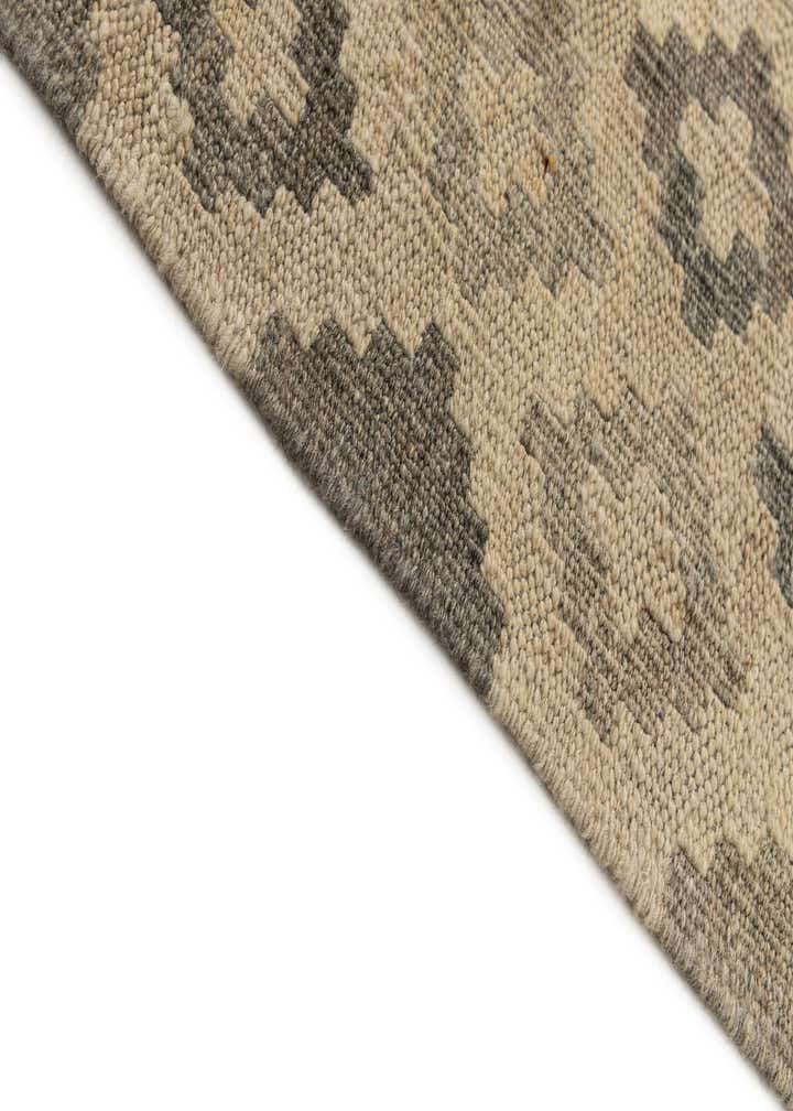 6' 10 x 9' 10 Hand Woven Kilim Maymana Wool Rug