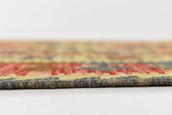 3' 3 x 6' 5 Hand Woven Kilim Maymana Wool Rug