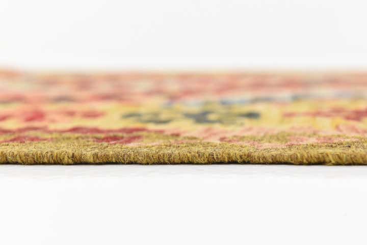4' x 6' 9 Hand Woven Kilim Maymana Wool Rug