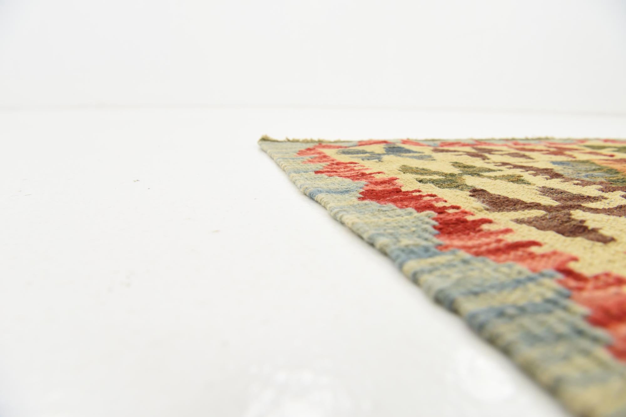 125cm x 180cm Tejido a mano Kilim Maymana Alfombra Lana