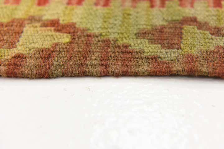 3' 3 x 6' 1 Hand Woven Kilim Maymana Wool Rug