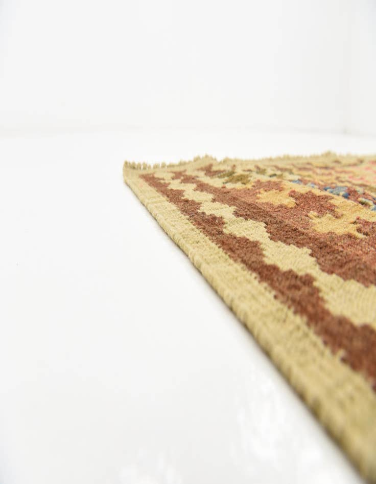 Detail image of 3' 3 x 5' Hand Woven Kilim Maymana Wool Rug