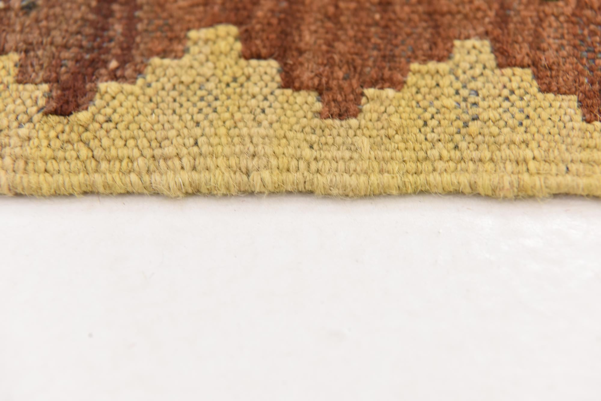 3' 3 x 5' 2 Hand Woven Kilim Maymana Wool Rug