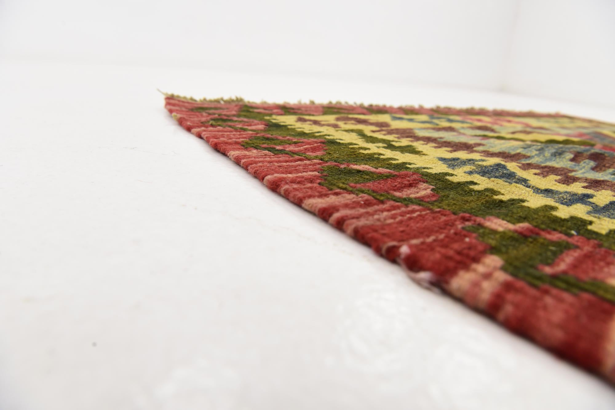 3' 6 x 6' Hand Woven Kilim Maymana Wool Rug