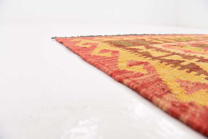 3' 6 x 5' Hand Woven Kilim Maymana Wool Rug