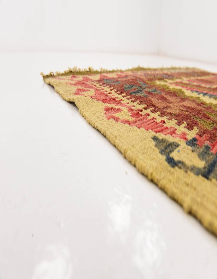 Detail image of 3' 5 x 6' 4  Hand Woven Kilim Maymana Wool Rug