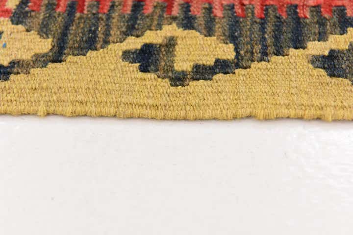 3' 5 x 6' 4 Hand Woven Kilim Maymana Wool Rug
