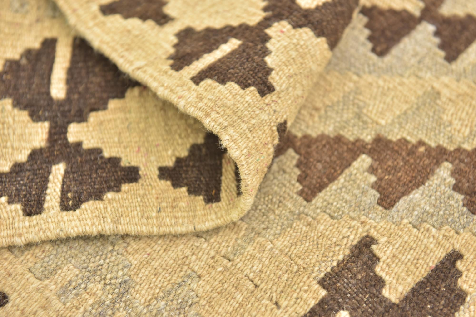 85cm x 120cm Tejido a mano Kilim Maymana Alfombra Lana