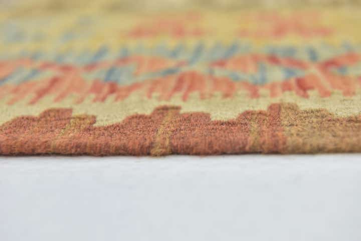 165cm x 250cm Hand Woven Kilim Maymana Wool Rug