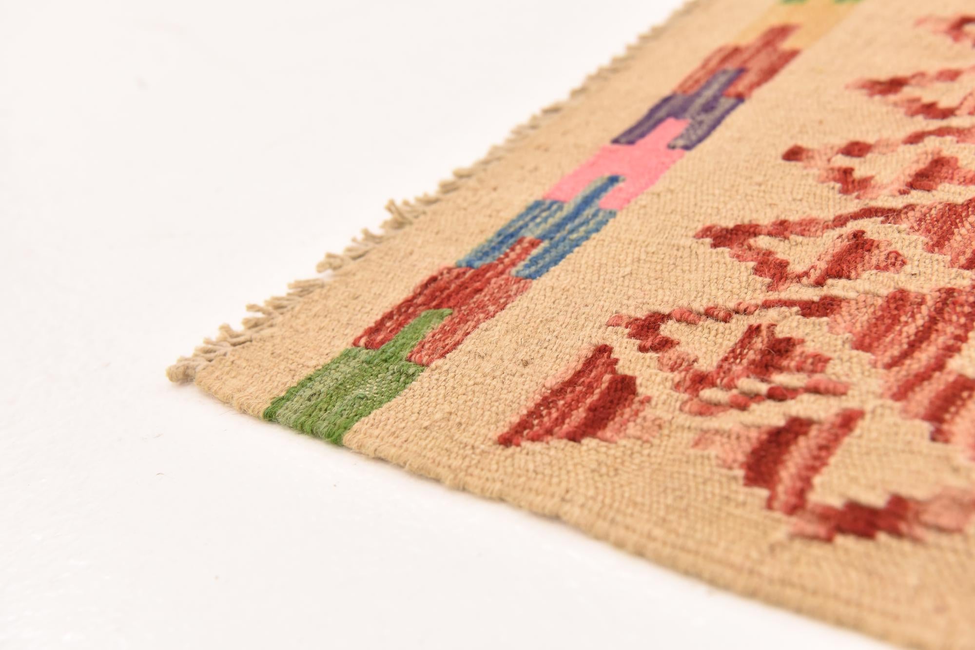 120cm x 170cm Tejido a mano Kilim Maymana Alfombra Lana