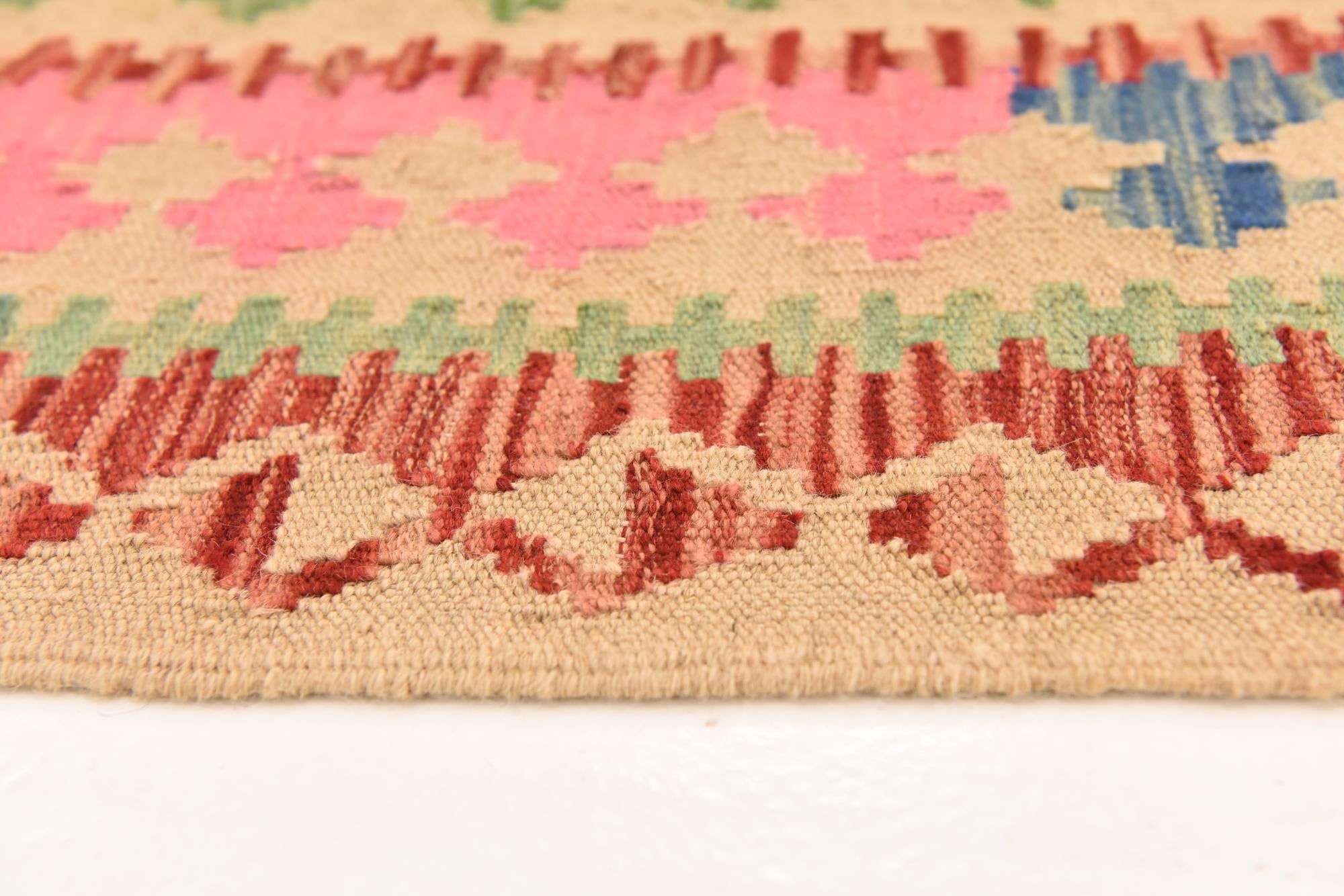 120cm x 170cm Tejido a mano Kilim Maymana Alfombra Lana