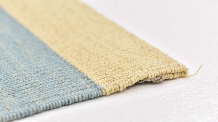 4' 3 x 5' 10 Hand Woven Kilim Modern Wool Rug