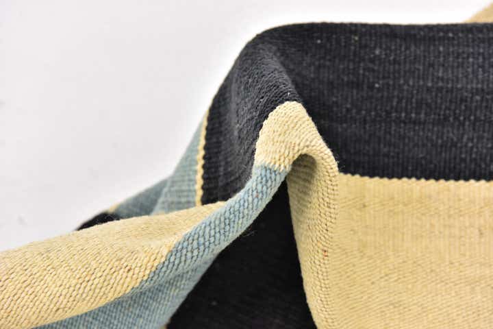 4' 3 x 5' 10 Hand Woven Kilim Modern Wool Rug