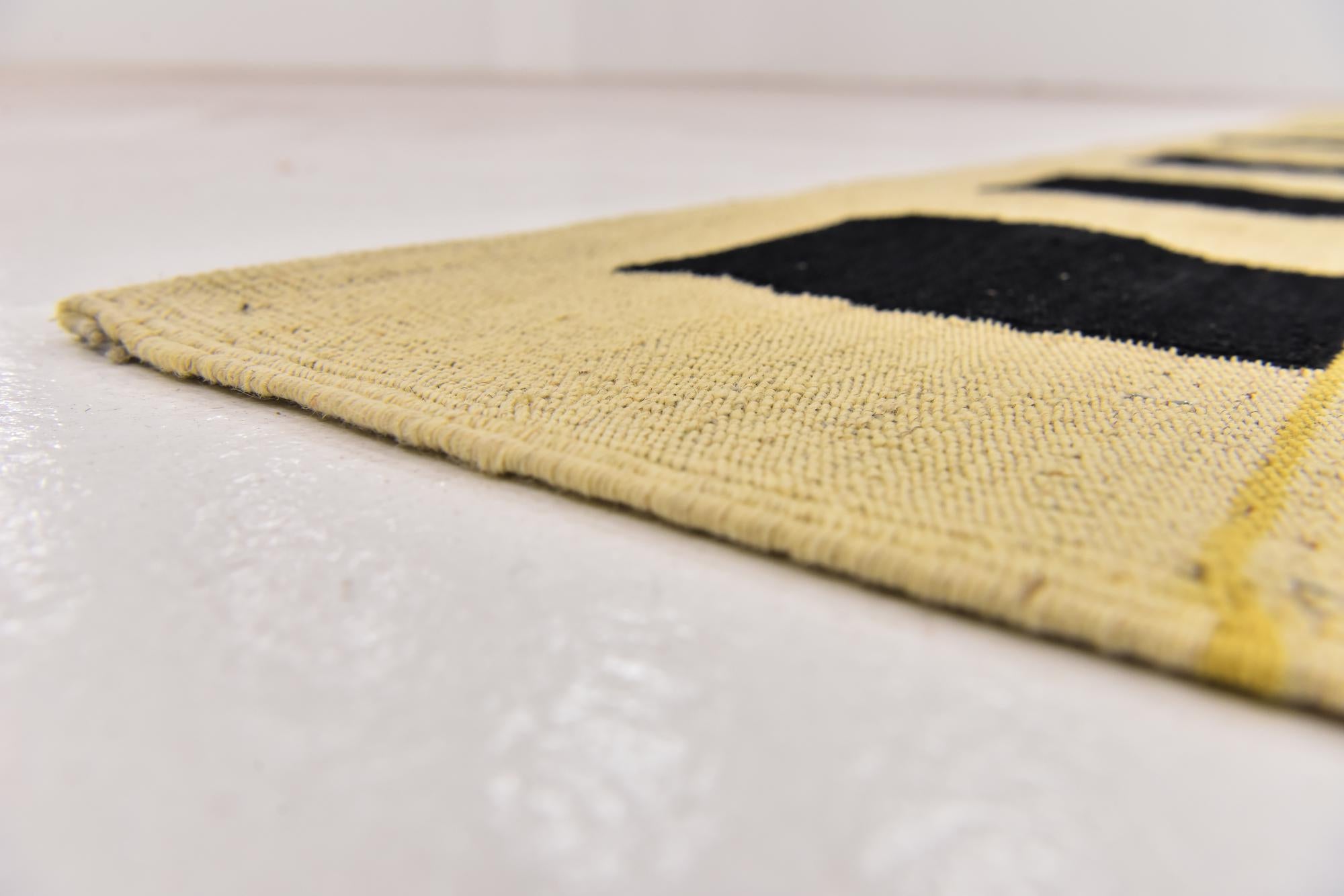6' x 7' 10 Hand Woven Kilim Modern Wool Rug