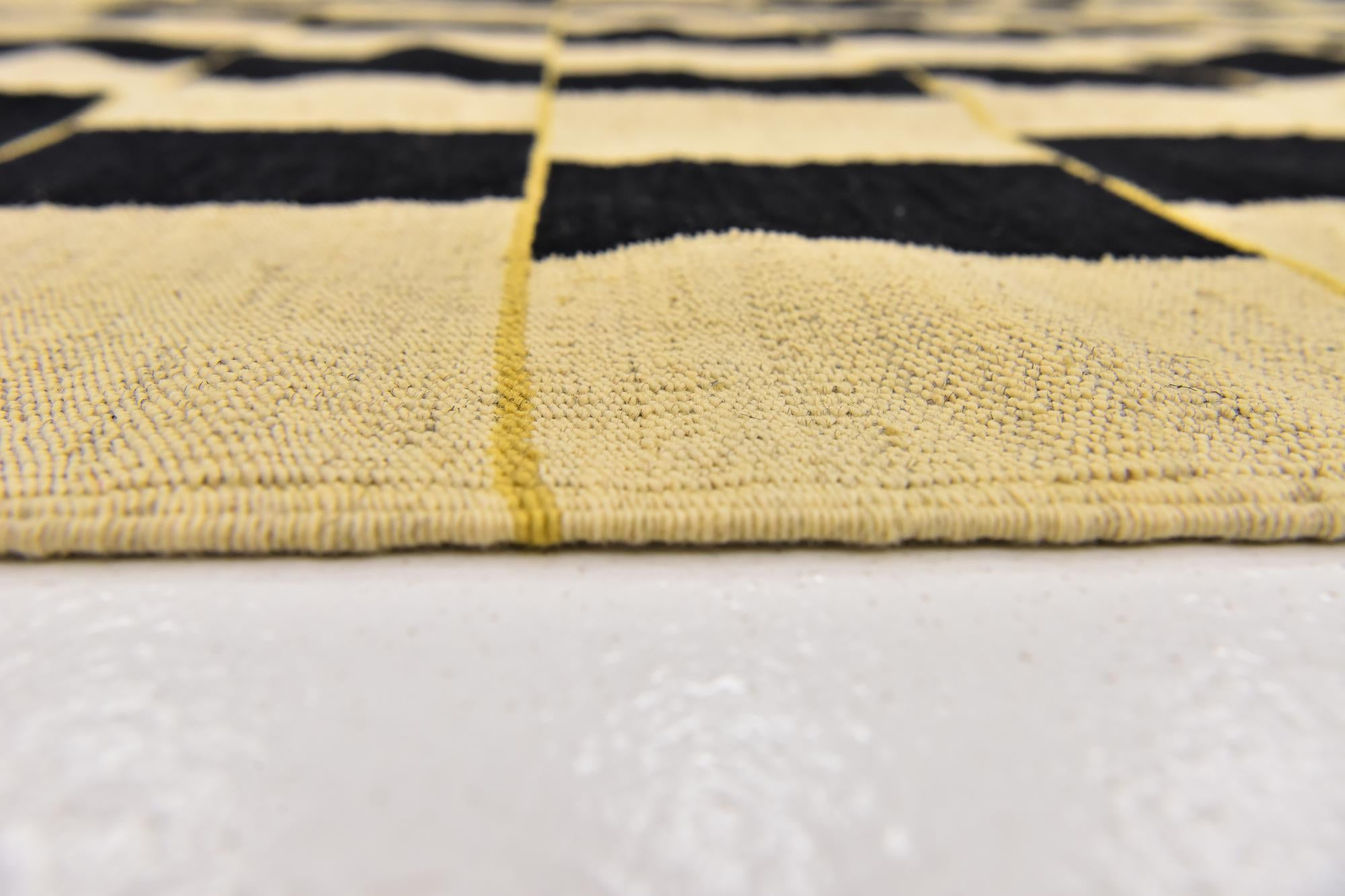 6' x 7' 10 Hand Woven Kilim Modern Wool Rug