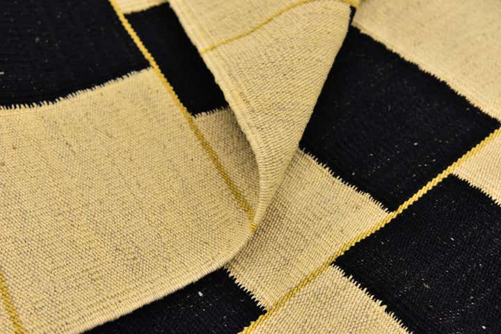 6' x 7' 10 Hand Woven Kilim Modern Wool Rug