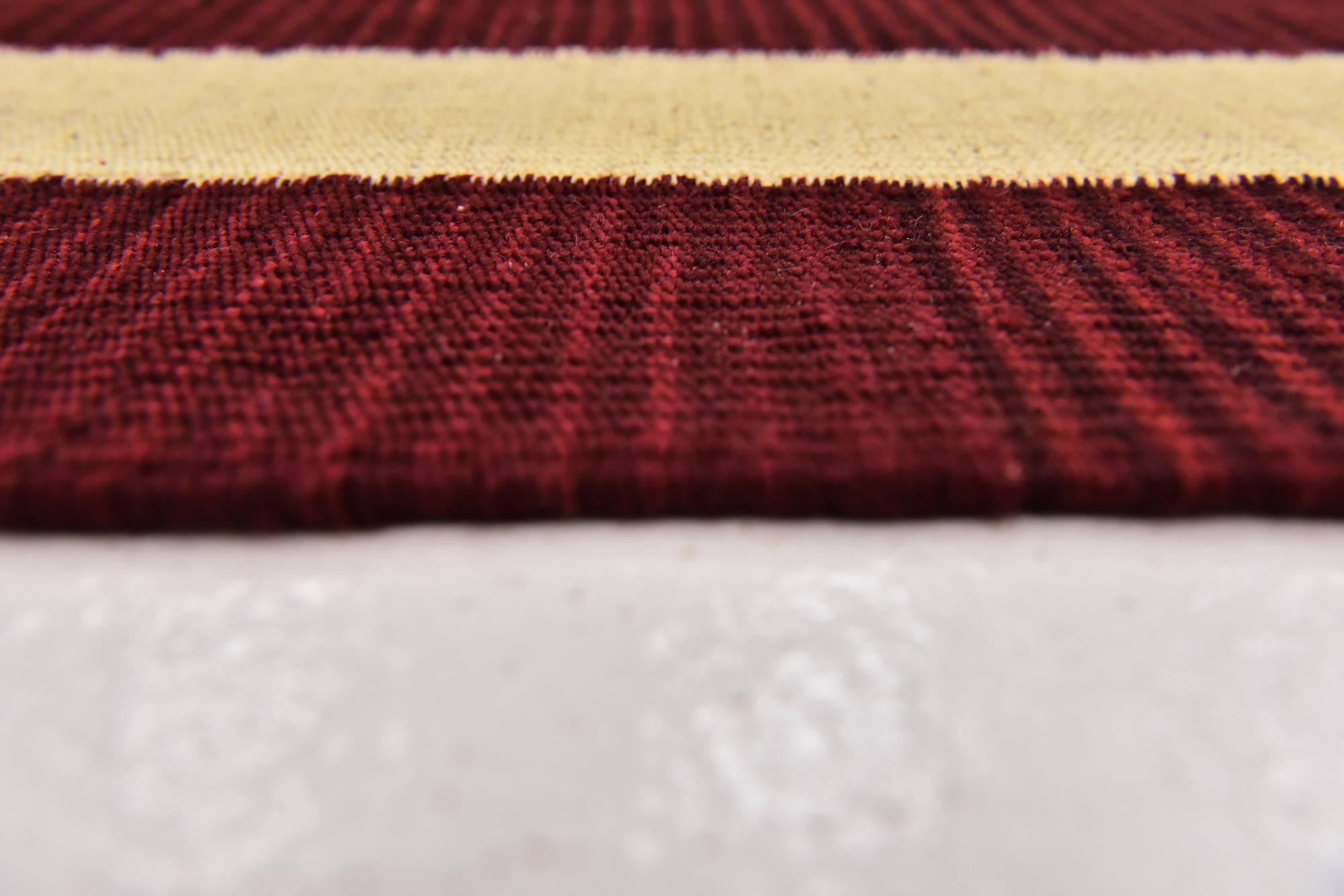 6' x 7' 10 Hand Woven Kilim Modern Wool Rug