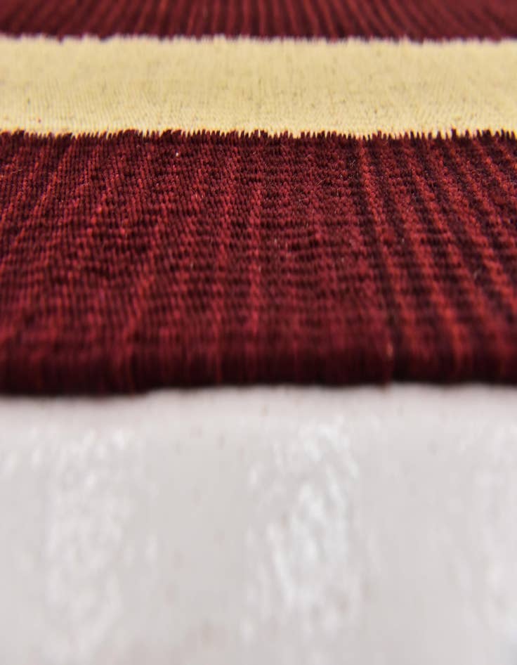 Detail image of 6' x 7' 10  Hand Woven Kilim Modern Wool Rug