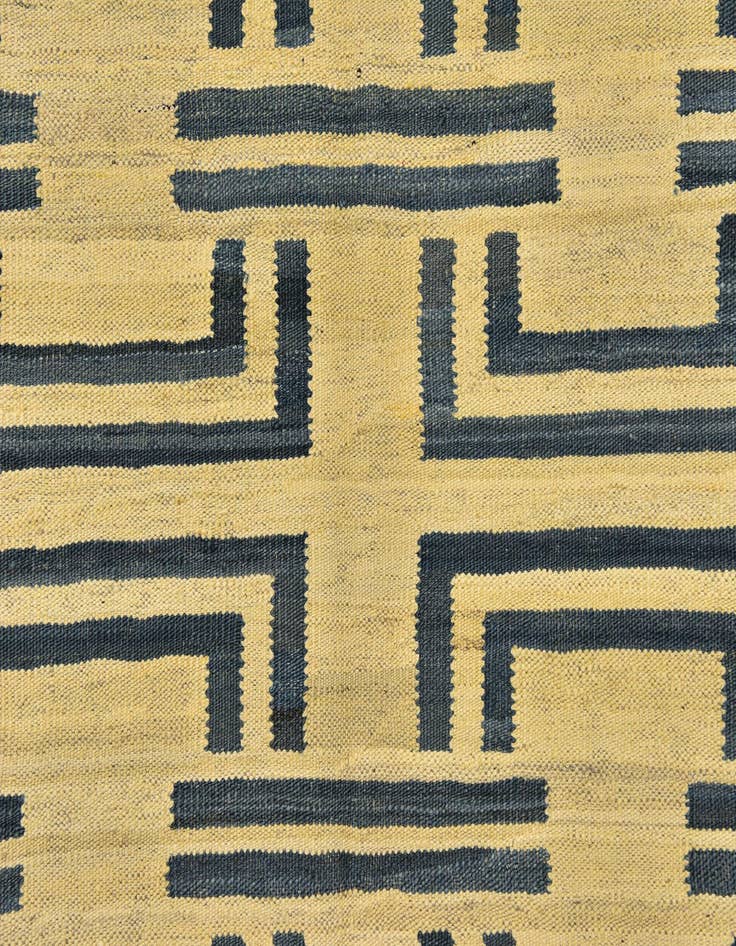 Detail image of 5' 10 x 7' 10  Hand Woven Kilim Modern Wool Rug