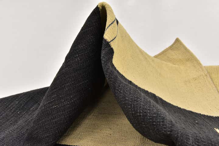 4' 3 x 5' 10 Hand Woven Kilim Modern Wool Rug