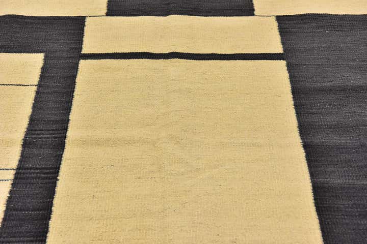 4' 3 x 5' 10 Hand Woven Kilim Modern Wool Rug