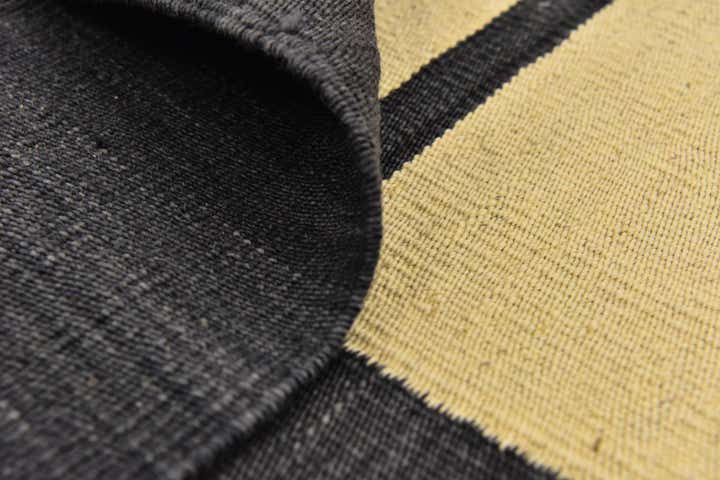 4' 3 x 5' 10 Hand Woven Kilim Modern Wool Rug