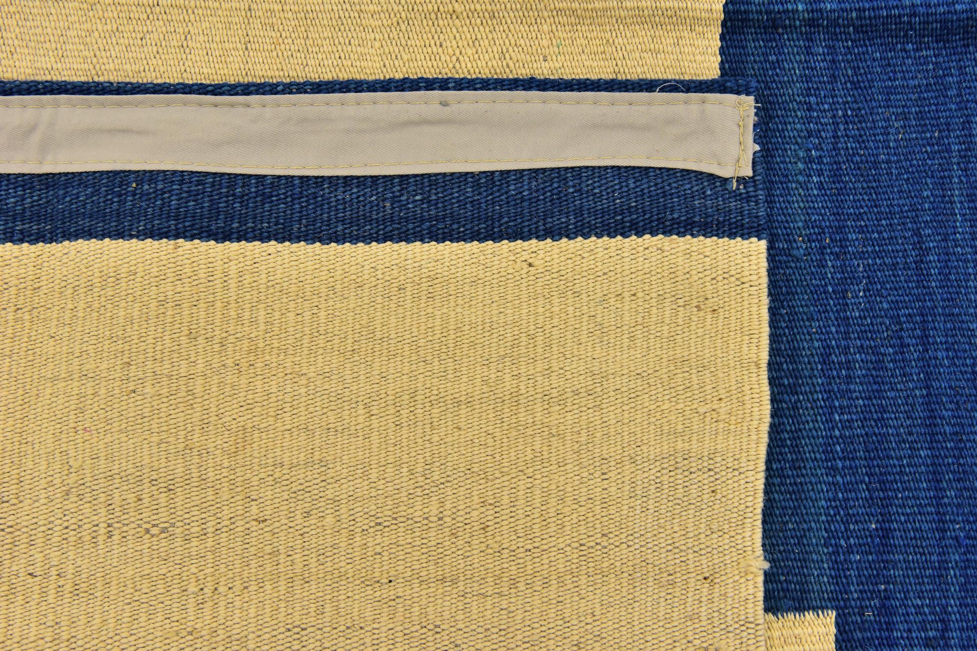 5' x 6' 4 Hand Woven Kilim Modern Wool Rug