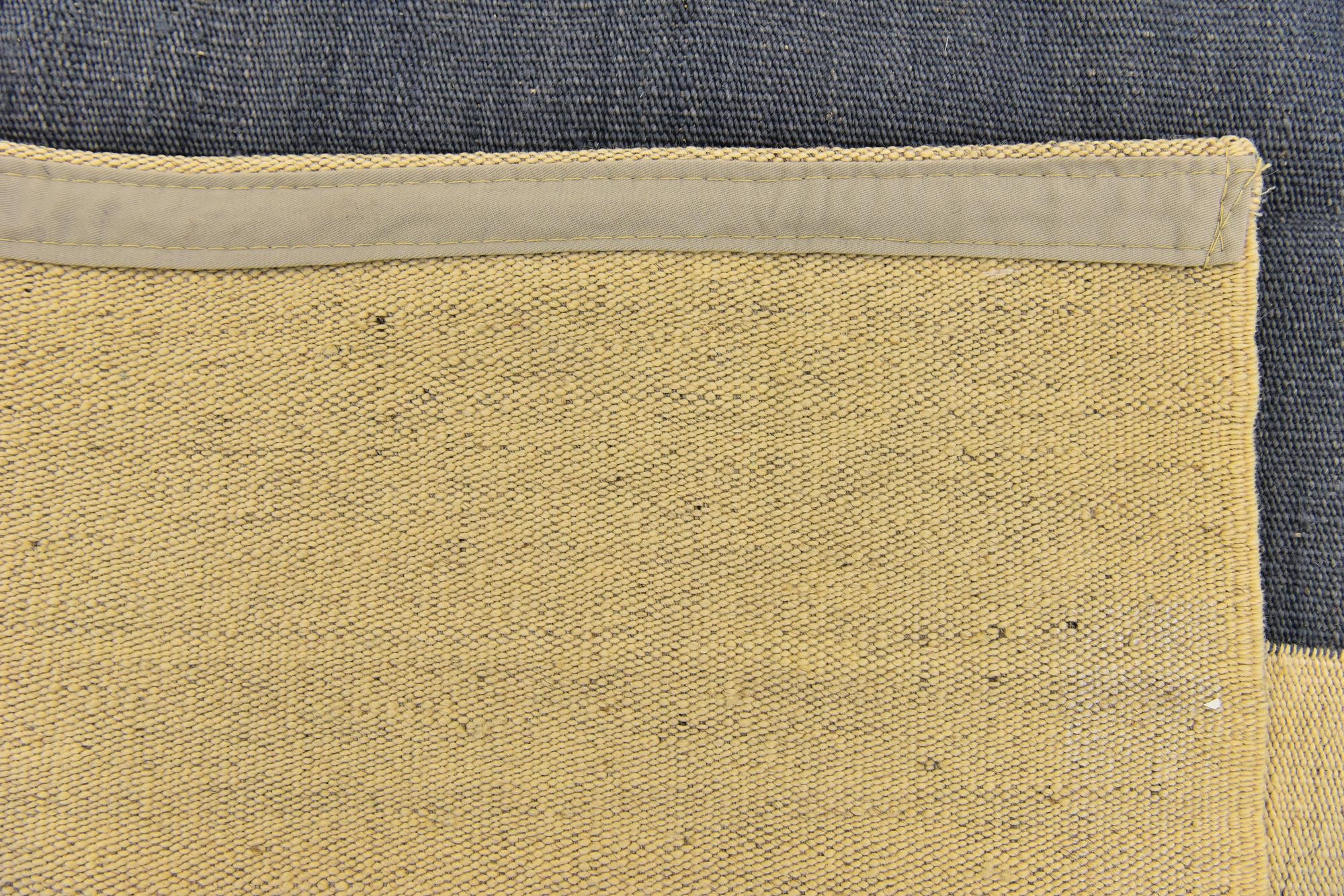4' 3 x 5' 9 Hand Woven Kilim Modern Wool Rug