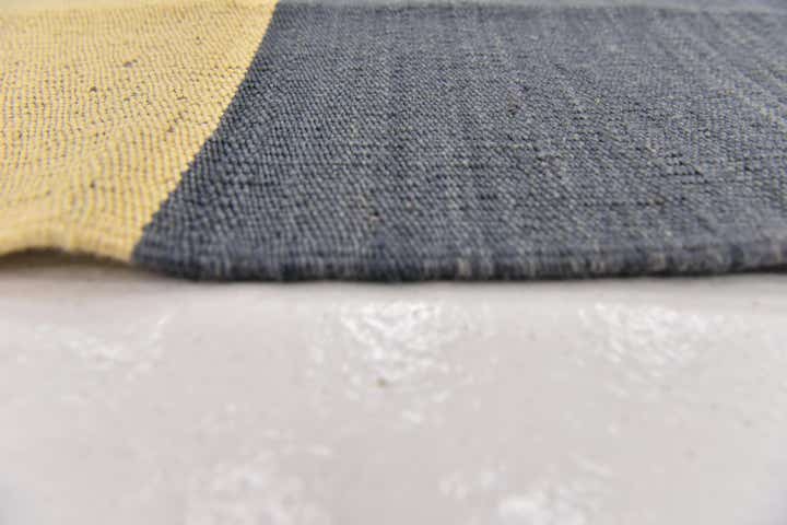 4' 3 x 5' 9 Hand Woven Kilim Modern Wool Rug