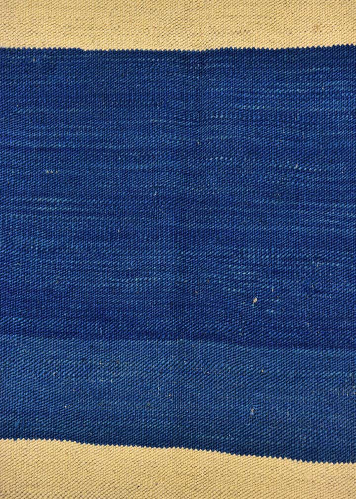 4' 10 x 6' 3 Hand Woven Kilim Modern Wool Rug