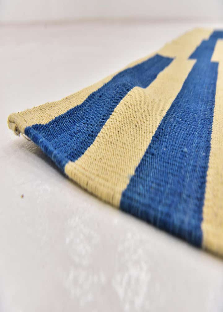 4' 10 x 6' 3 Hand Woven Kilim Modern Wool Rug