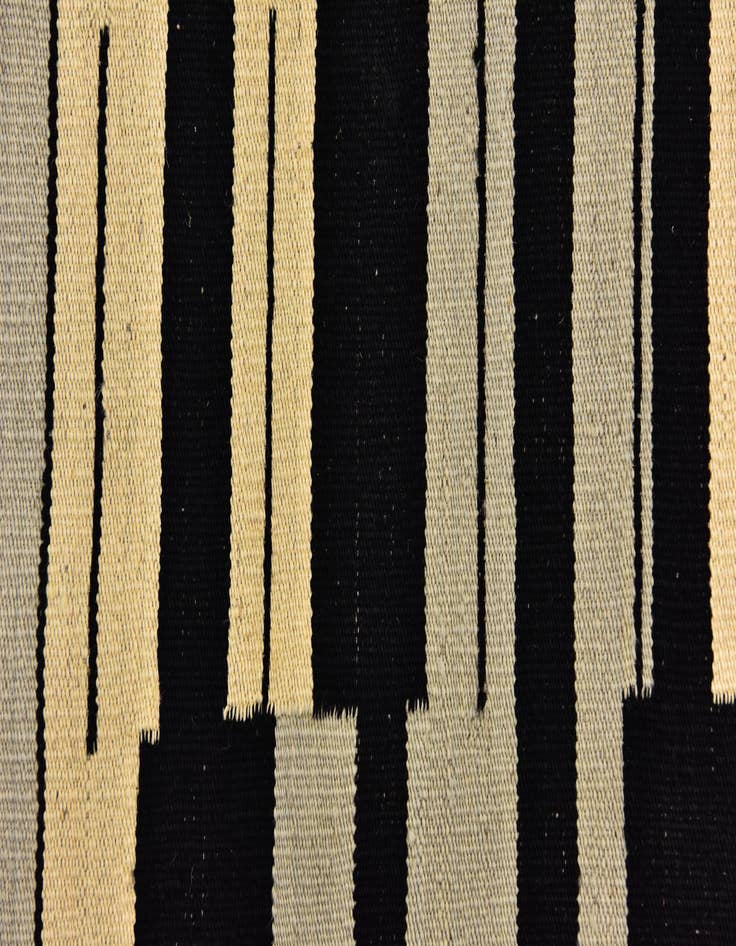Detail image of 4' 4 x 5' 10  Hand Woven Kilim Modern Wool Rug