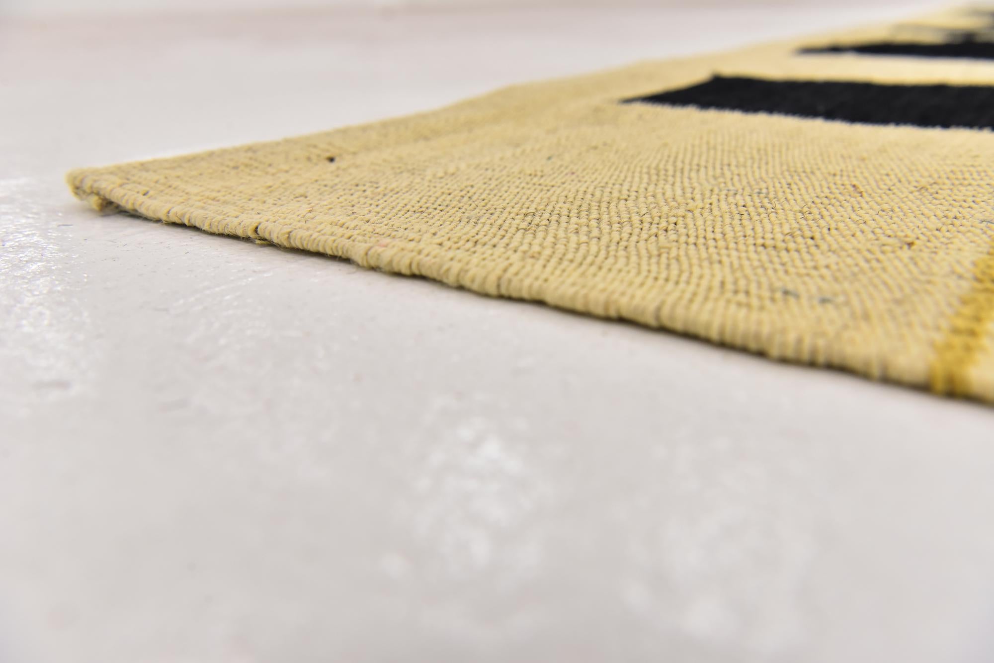 6' x 7' 8 Hand Woven Kilim Modern Wool Rug