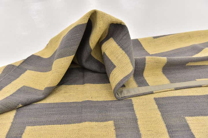 5' x 6' 6 Hand Woven Kilim Modern Wool Rug