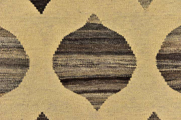 5' x 6' 7 Hand Woven Kilim Modern Wool Rug