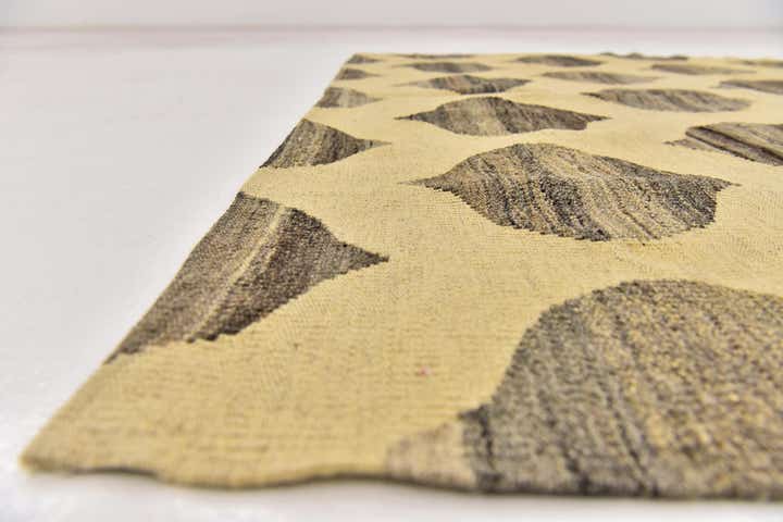 5' x 6' 7 Hand Woven Kilim Modern Wool Rug