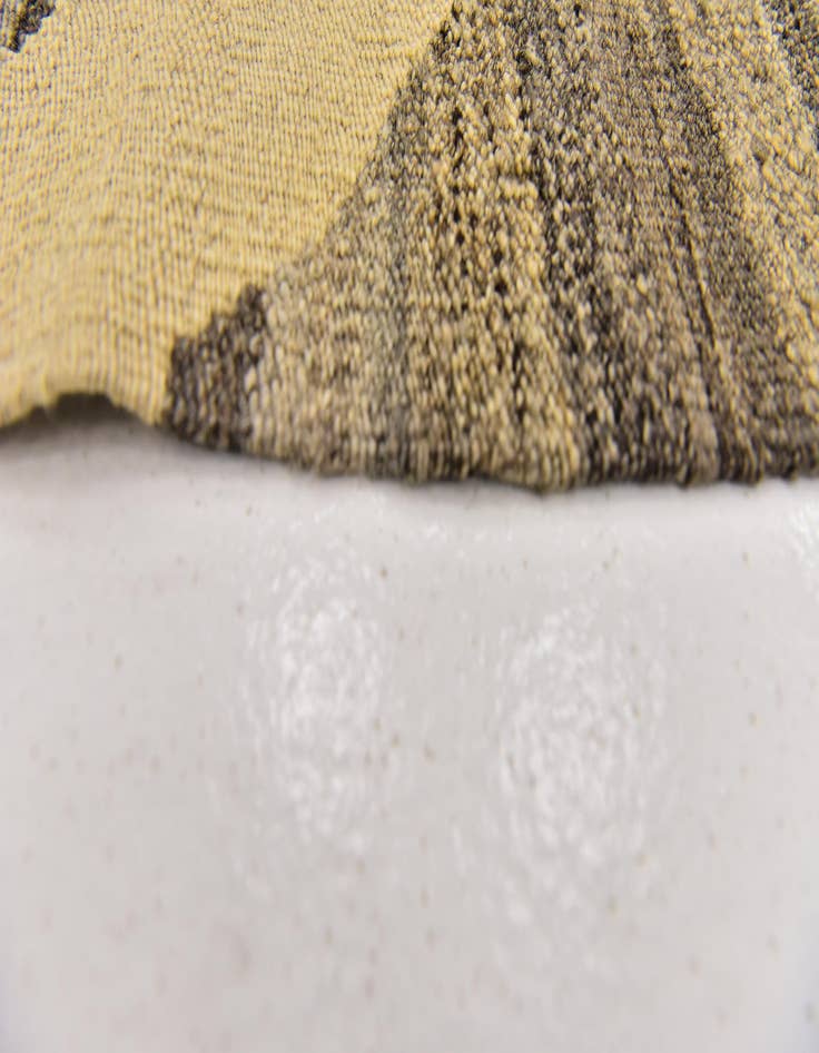 Detail image of 5' x 6' 7  Hand Woven Kilim Modern Wool Rug