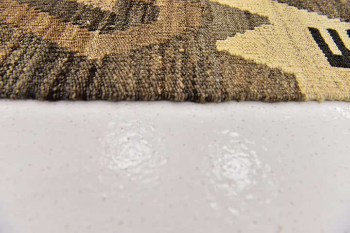 5' 3 x 6' 9 Hand Woven Kilim Modern Wool Rug