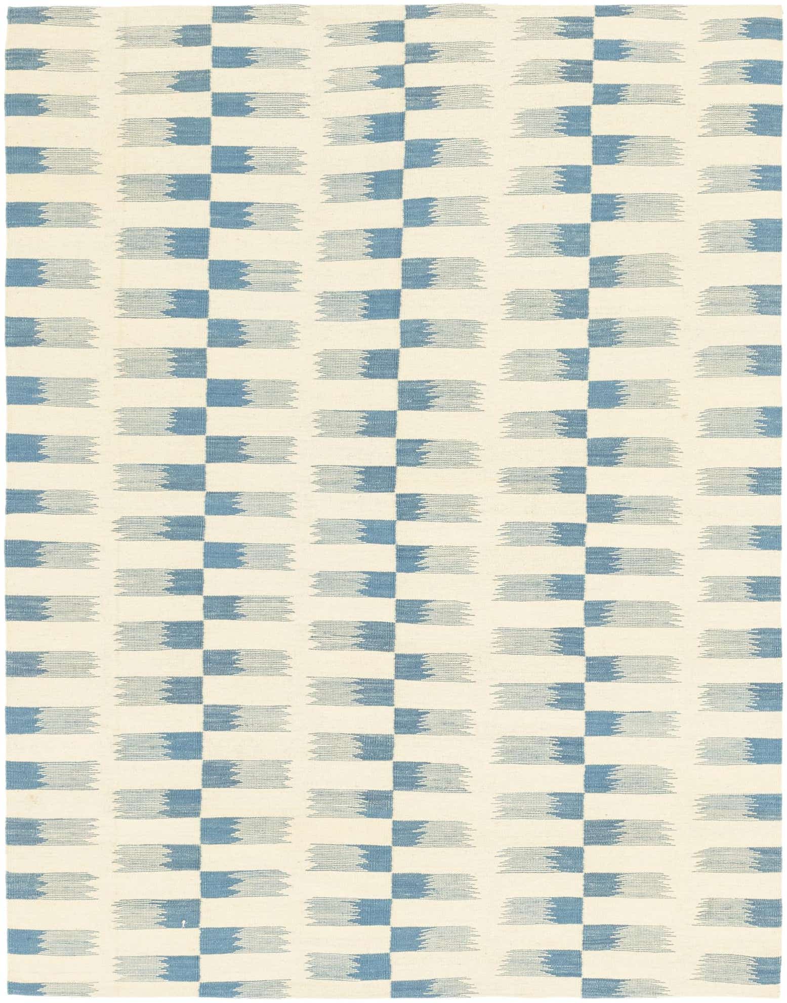 6' x 7' 9 Hand Woven Kilim Modern Wool Rug