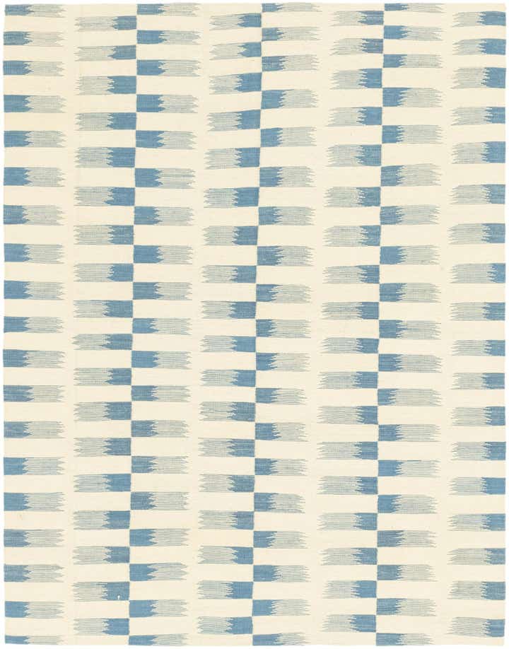 6' x 7' 9 Hand Woven Kilim Modern Wool Rug